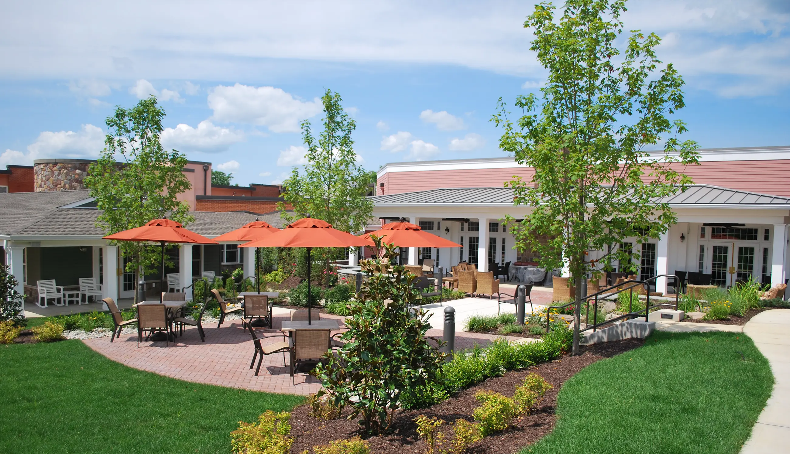 Courtyard exterior view